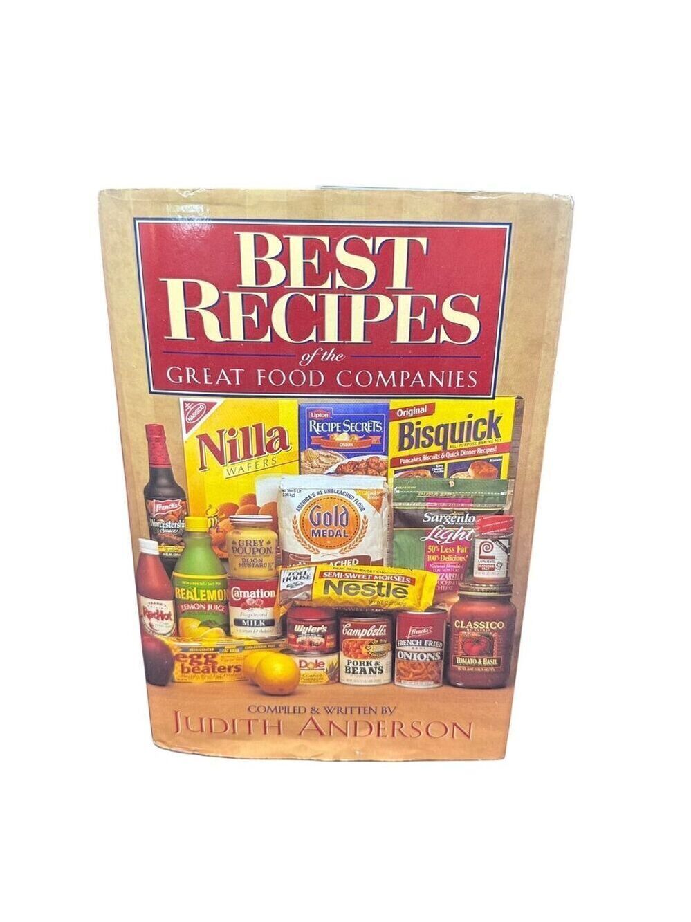 Best Recipes Of The Great Food Companies Hardcover Book By Judith Anderson
